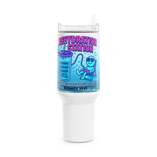 Adult Weekender 40oz ReHydration Tumbler - For the day after the night before - Bognor 2025 - Adult Weekender