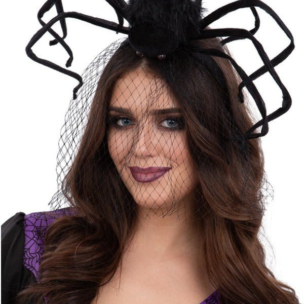 Adults Black Spider Headband - Adult Weekender