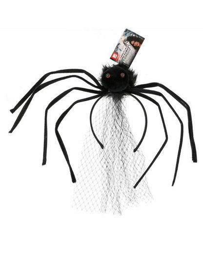 Adults Black Spider Headband - Adult Weekender