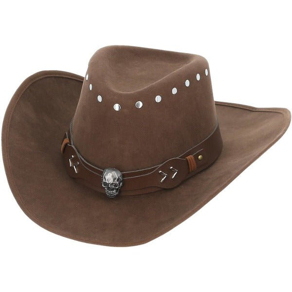 Adults Skeleton Outlaw Cowboy Hat - Adult Weekender