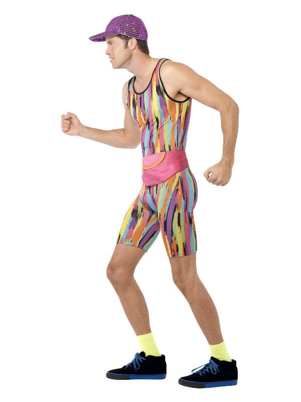 Aerobics Instructor Costume, Multi - Coloured - Adult Weekender
