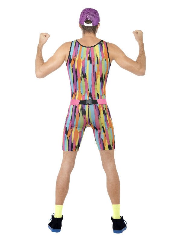 Aerobics Instructor Costume, Multi - Coloured - Adult Weekender