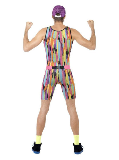Aerobics Instructor Costume, Multi - Coloured - Adult Weekender