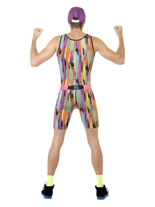 Aerobics Instructor Costume, Multi - Coloured - Adult Weekender