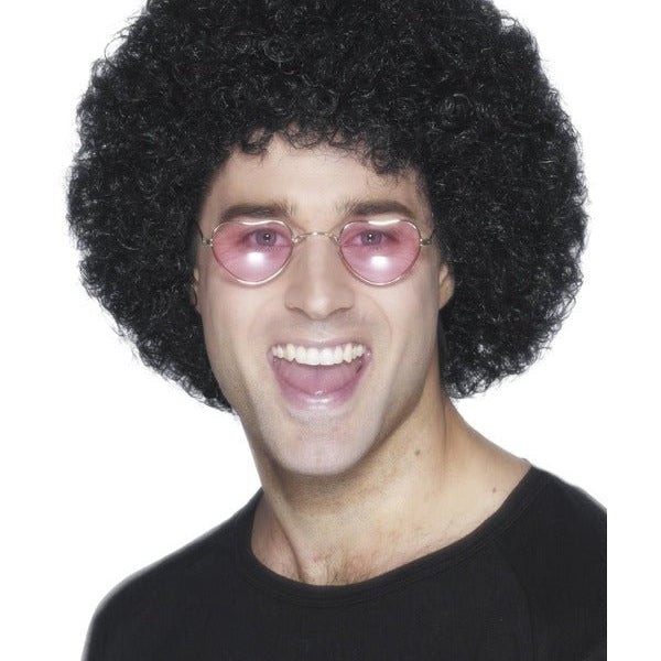 Afro Wig, Economy, Black - Adult Weekender