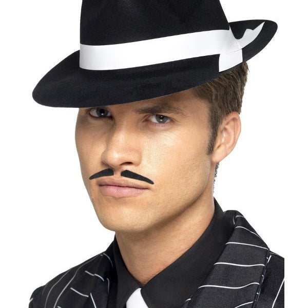 Al Capone Hat, Black - Adult Weekender