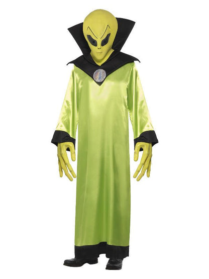 Alien Lord Costume, Green - Adult Weekender