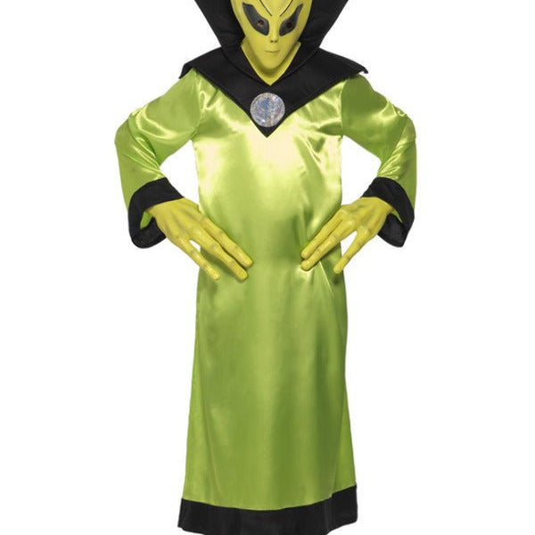 Alien Lord Costume, Green - Adult Weekender