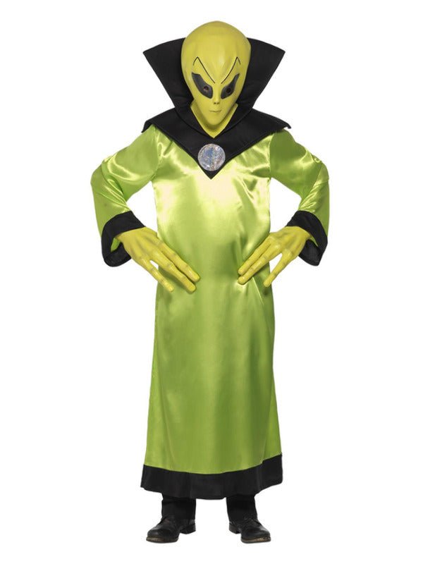 Alien Lord Costume, Green - Adult Weekender
