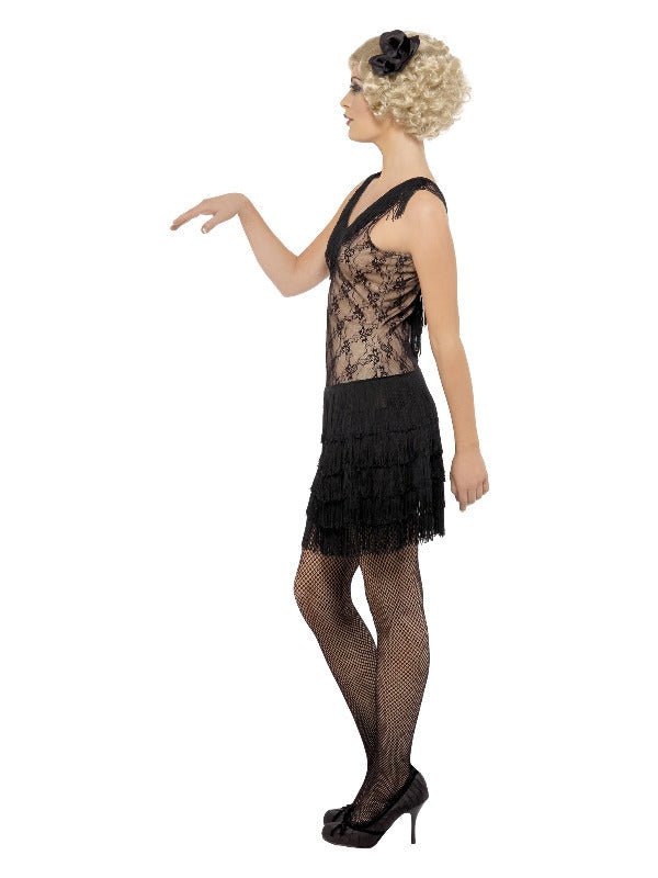 All That Jazz Flapper Costume, Black - Adult Weekender