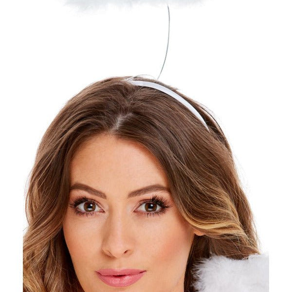 Angel Halo, White - Adult Weekender
