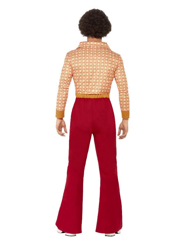 Authentic 70s Guy Costume, Red - Adult Weekender