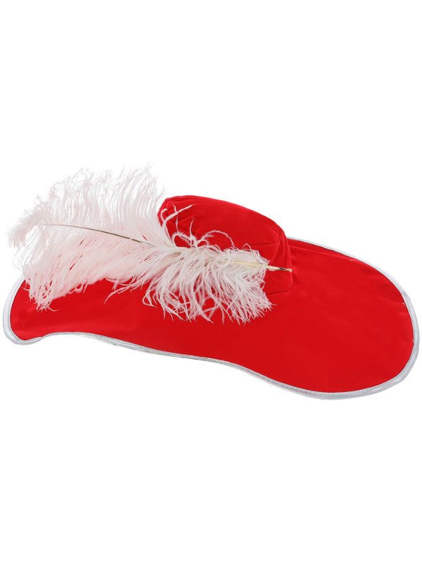 Authentic Pirate Hat, Red - Adult Weekender