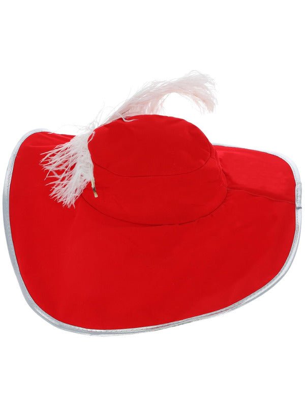 Authentic Pirate Hat, Red - Adult Weekender