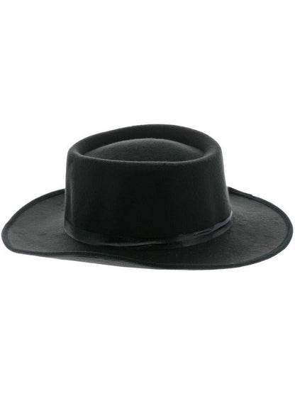 Authentic Western Gunslinger Hat, Black - Adult Weekender