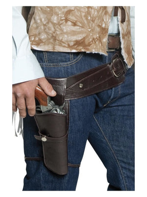 Authentic Western Wandering Gunman Belt &amp; Holster, - Adult Weekender
