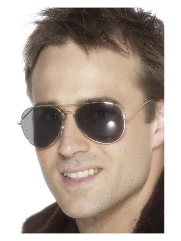 Aviator Specs, Silver - Adult Weekender