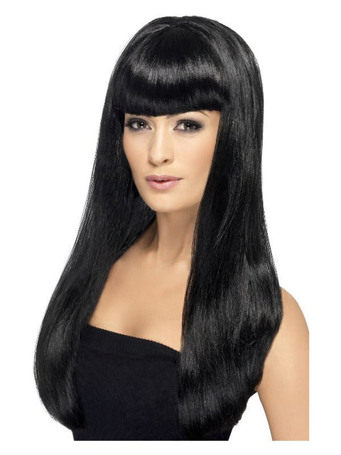 Babelicious Wig, Black - Adult Weekender