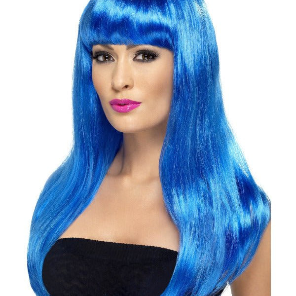 Babelicious Wig, Blue - Adult Weekender