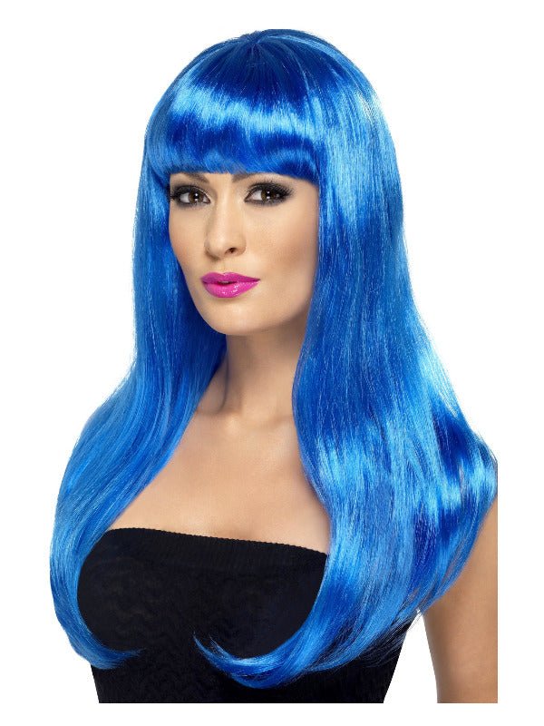 Babelicious Wig, Blue - Adult Weekender