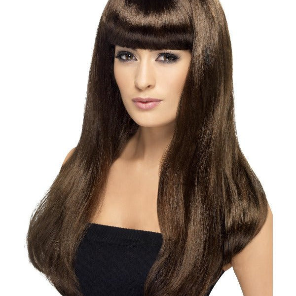 Babelicious Wig, Brown - Adult Weekender