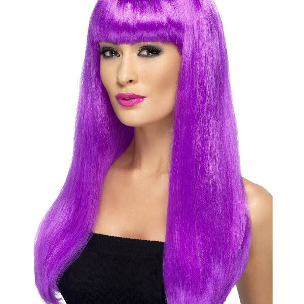 Babelicious Wig, Purple - Adult Weekender