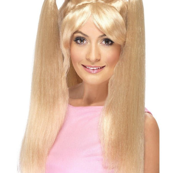 Baby Power Wig, Blonde - Adult Weekender