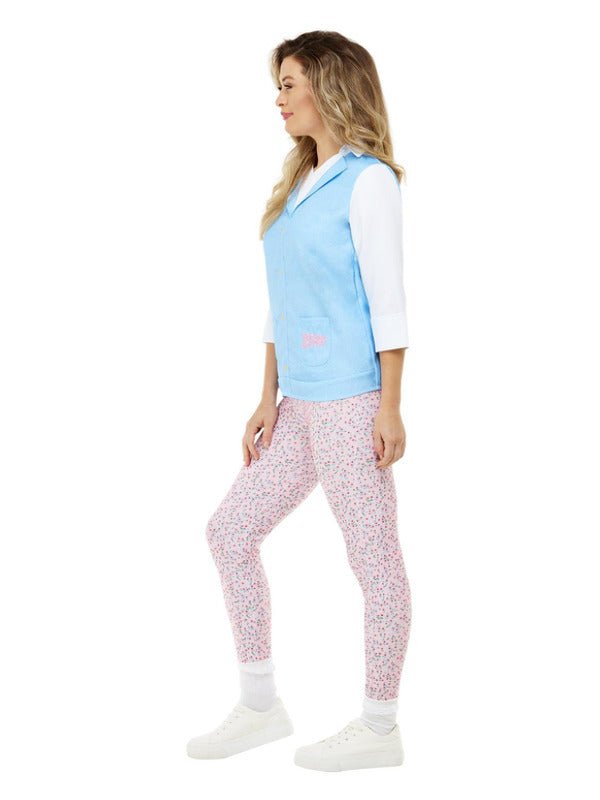 Back to the Future Jennifer Parker Costume,Blue - Adult Weekender