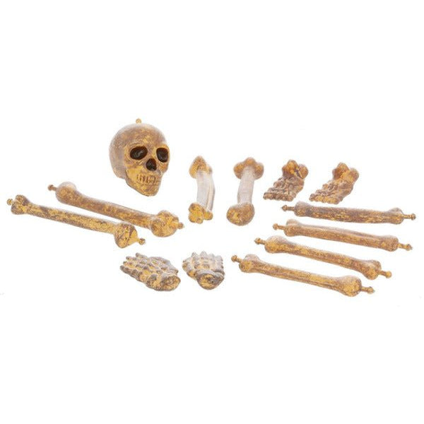 Bag of Bones & Skull, Natural - Adult Weekender