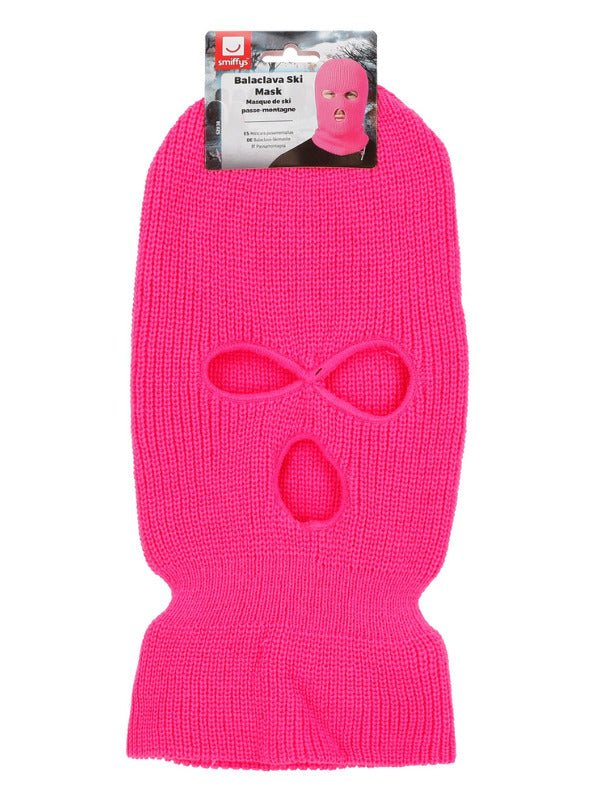 Balaclava Ski Mask, Neon Pink - Adult Weekender