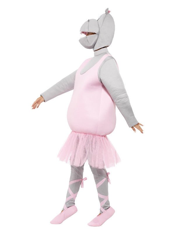 Ballerina Hippo Costume, Pink - Adult Weekender