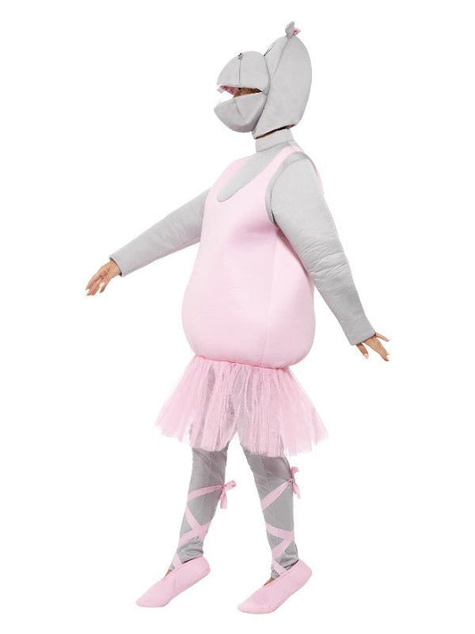 Ballerina Hippo Costume, Pink - Adult Weekender