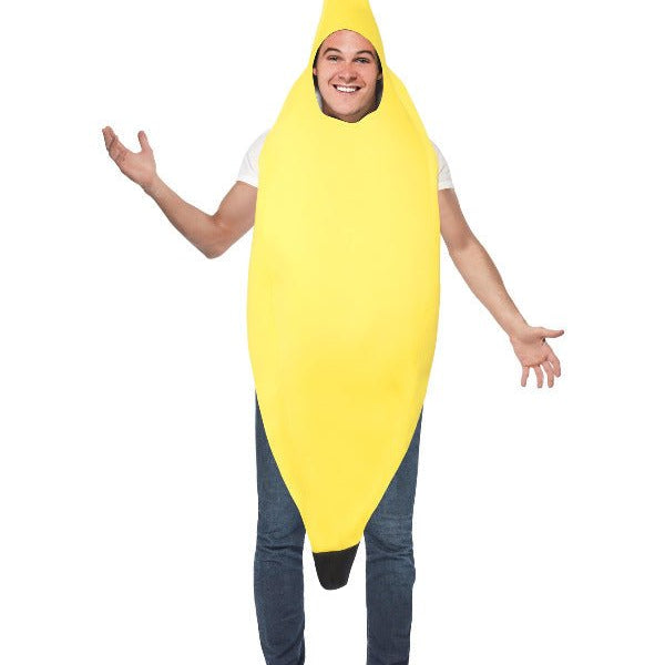 Banana Costume, Yellow - Adult Weekender