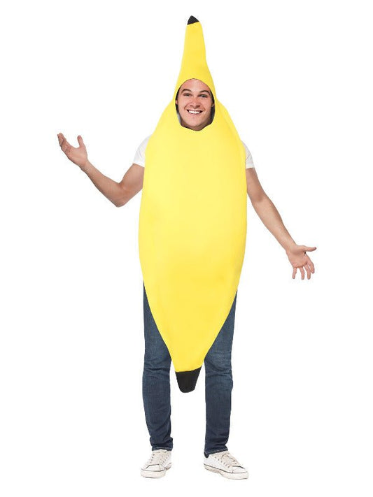 Banana Costume, Yellow - Adult Weekender