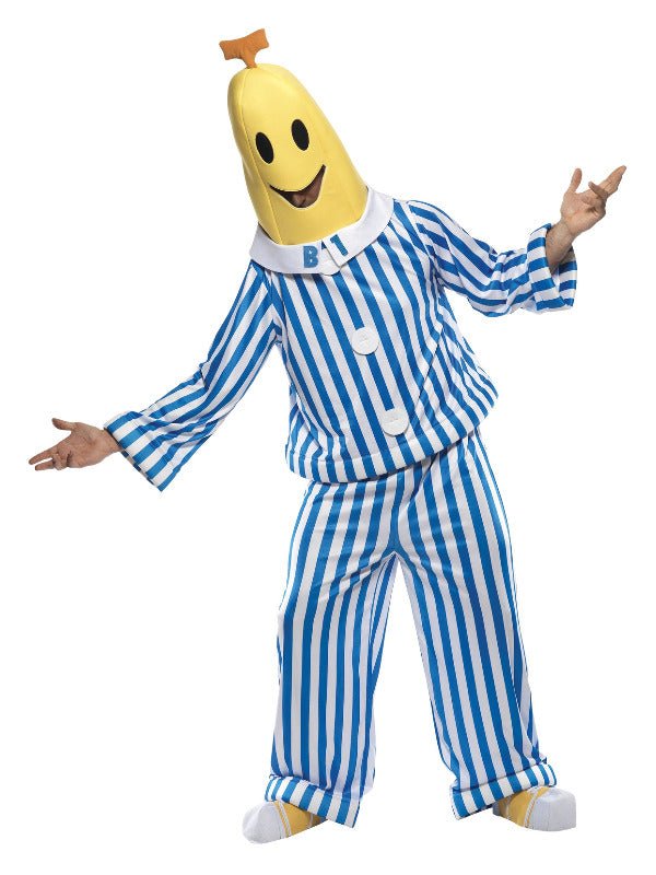 Bananas in Pyjamas Costume, Blue - Adult Weekender