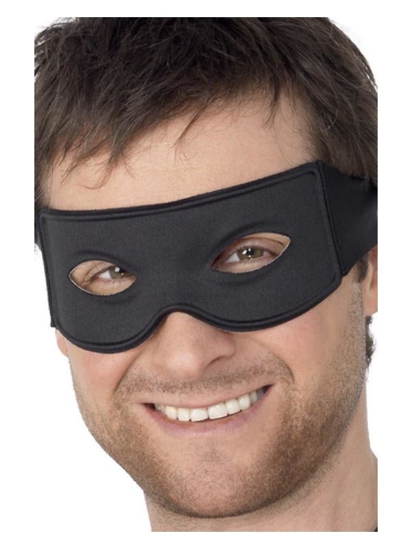 Bandit Eyemask and Tie Scarf, Black - Adult Weekender