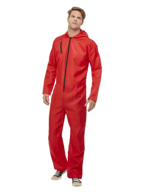 Bank Robber Boiler Suit, Red - Adult Weekender