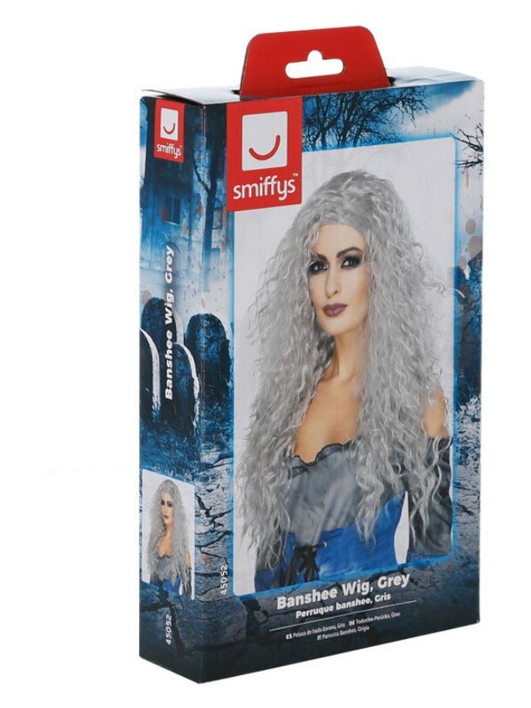 Banshee Wig, Grey - Adult Weekender