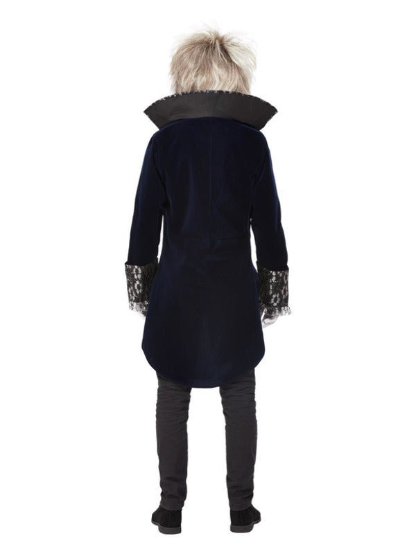 Baroque Goblin King Costume, Blue - Adult Weekender