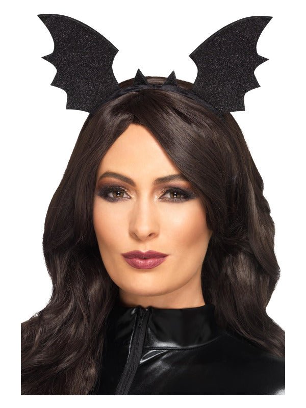 Bat Wings Headband, Black - Adult Weekender