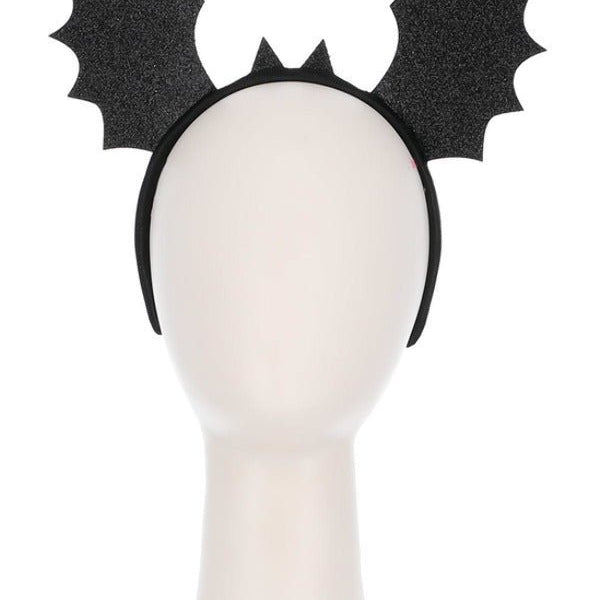 Bat Wings Headband, Black - Adult Weekender
