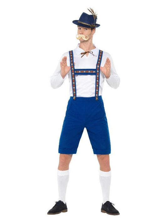 Bavarian Costume, Blue - Adult Weekender