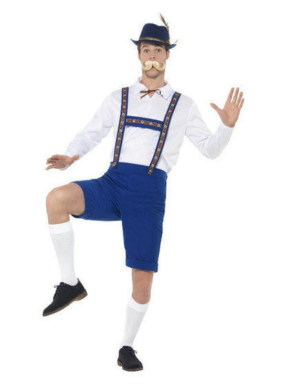 Bavarian Costume, Blue - Adult Weekender