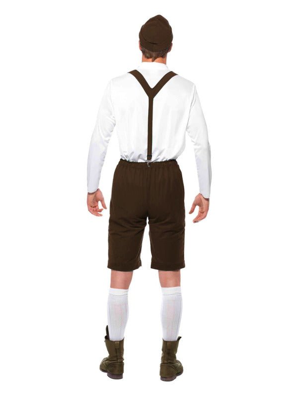Bavarian Man Costume, Brown - Adult Weekender