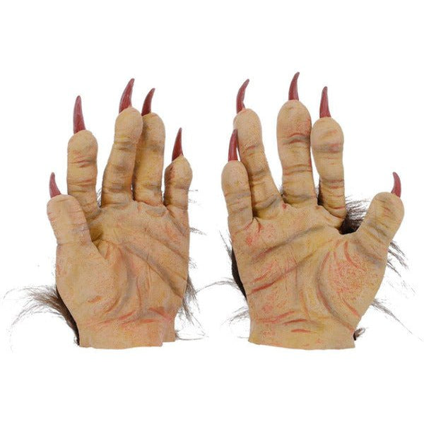 Beast / Krampus Demon Gloves, Brown - Adult Weekender