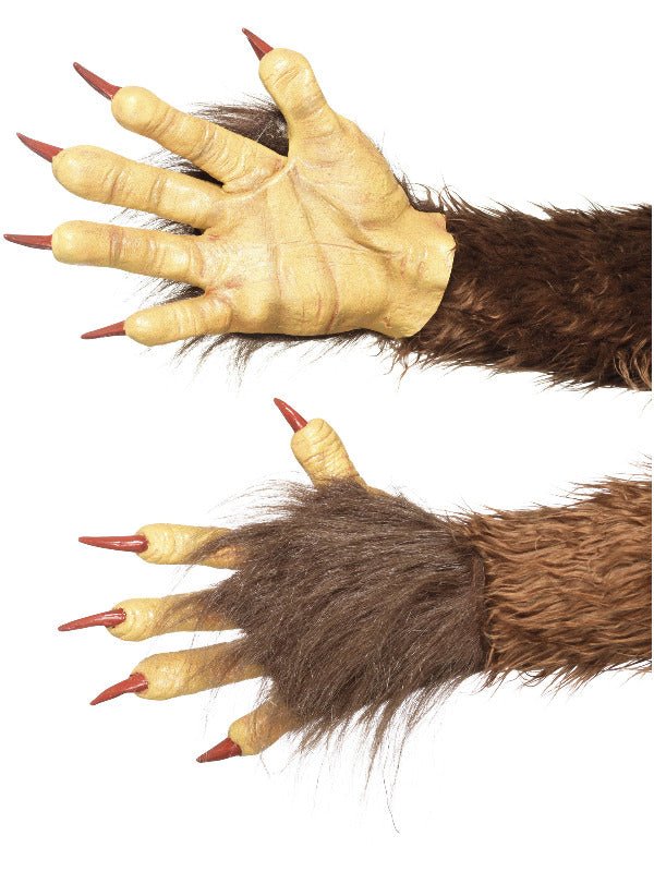 Beast / Krampus Demon Gloves, Brown - Adult Weekender