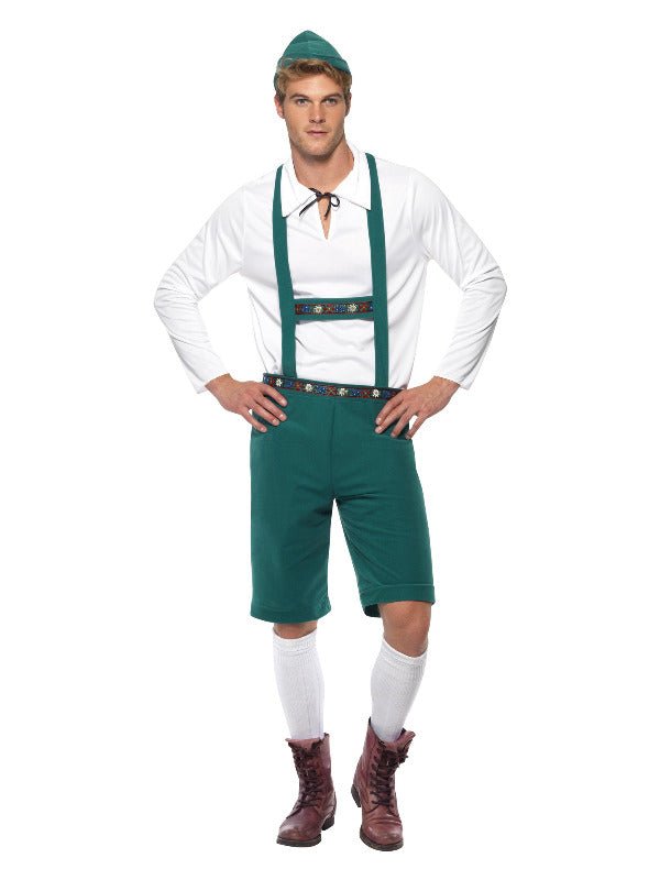 Beer Fest Costume, Green - Adult Weekender