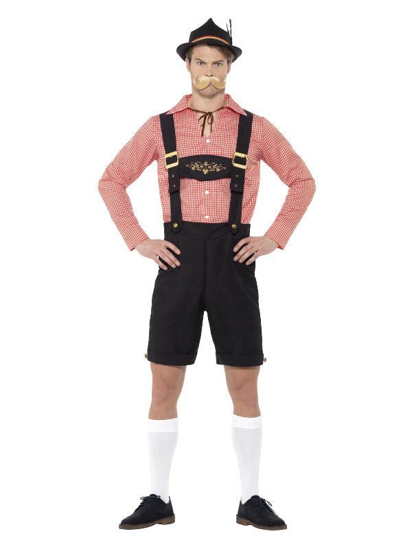 Beer Festival Costume, Red - Adult Weekender