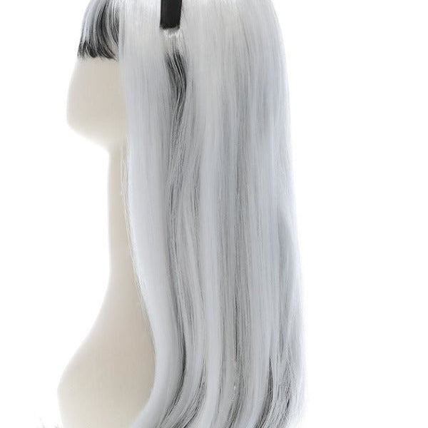 Bewitching Wig, White & Black - Adult Weekender