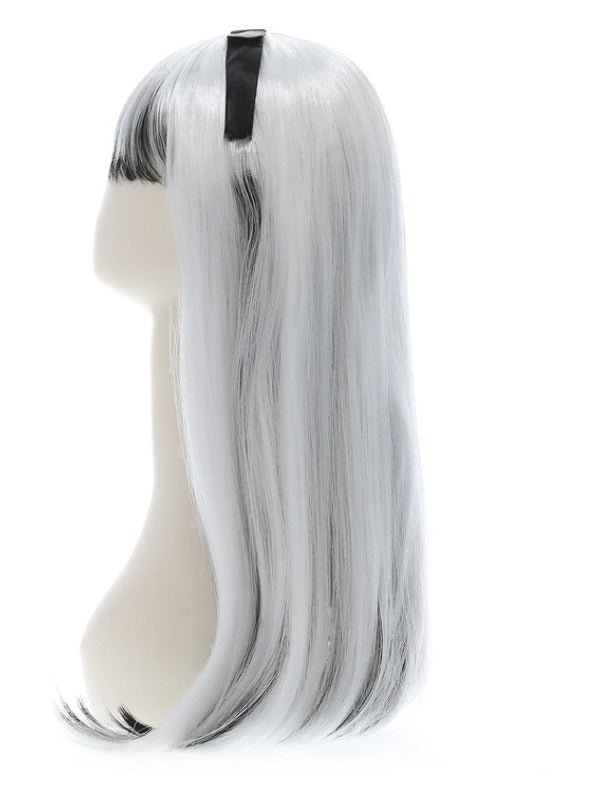 Bewitching Wig, White &amp; Black - Adult Weekender